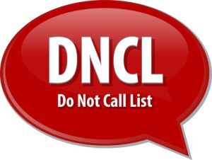 Do Not Call List
